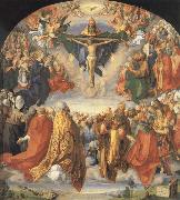 Albrecht Durer The Adoration of the Holy trinity oil painting artist